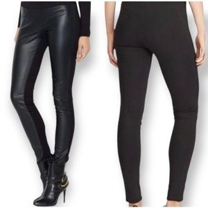 Ralph Lauren Faux Leather Front Pants